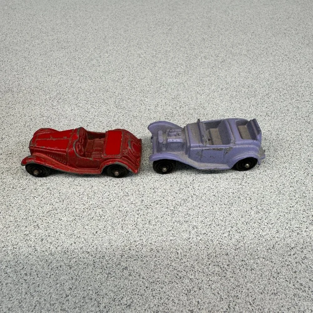 Vintage Mini Tootsie Toys Diecast Cars Lot of 10 Cars Muscle Cars Sports Cars
